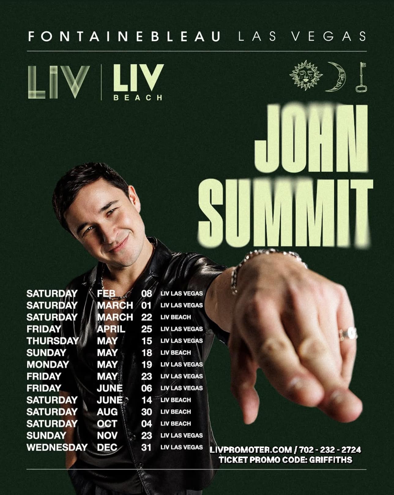John Summit Tour Poster 2025